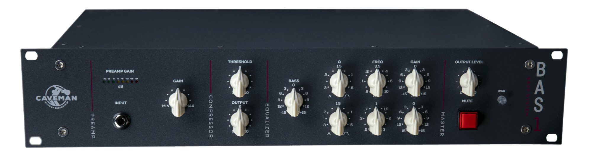 BAS1 Bass Channel - Caveman Audio